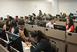 A classroom full of students