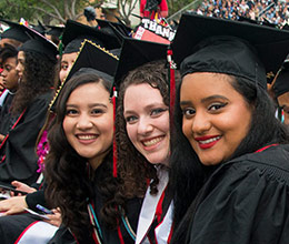 Students dance outside at an event
